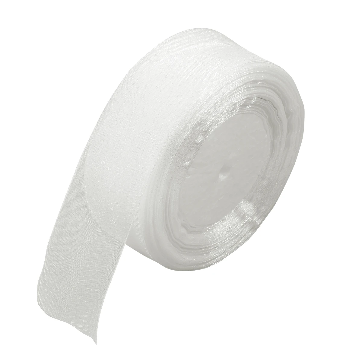 

Chiffon Ribbon for Gift Wrapping Transparent Snow Textile Belt Yarn Wedding Hair Bow Durable Soft