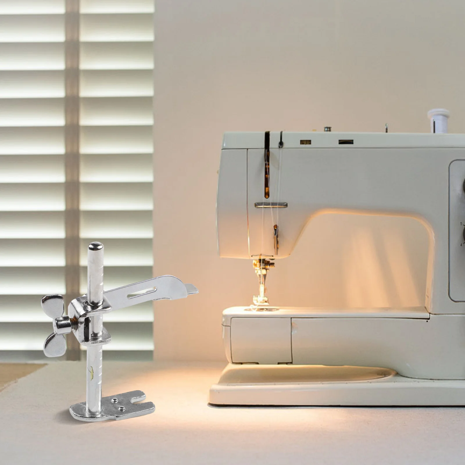 Seam Guide Gauge Designed for Consew Sewing Machine Use in Quilting Sewing and Fabric Projects with Left Right Adjustment Range
