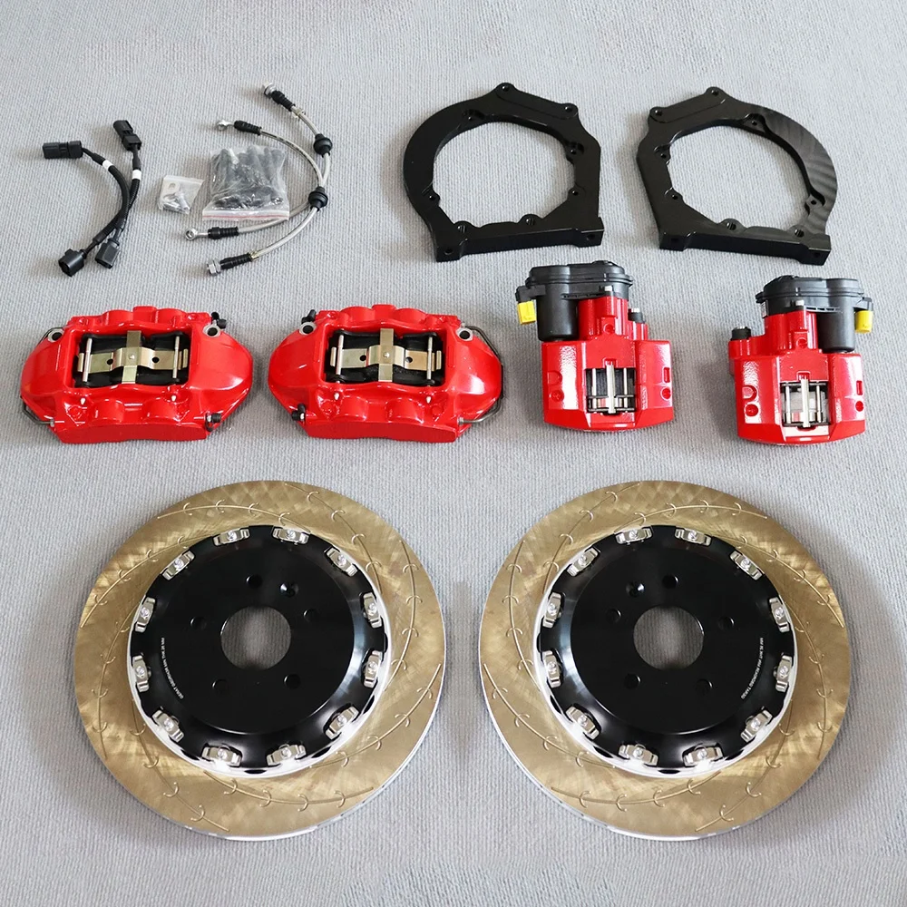 Hsingyik Custom Racing Bremssattel Gt8 Acht Kolben 8-Topf-Bremssattel Racing Big Brake Kit