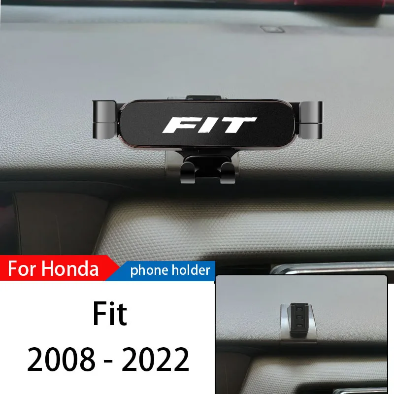 Support de téléphone de voiture pour Honda Fit 2008-2022, navigation GPS réglable, support de montage pour téléphone portable, accessoires intérieurs de voiture