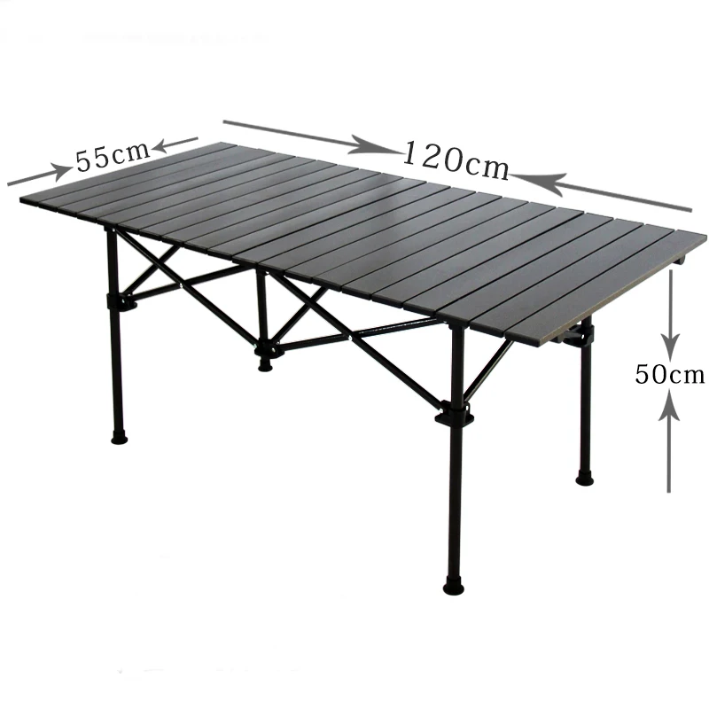 High Quality Strong Aluminum Alloy Portable Folding Camping Barbecue Beach Outdoor Picnic Tea Exhibition Table Furniture