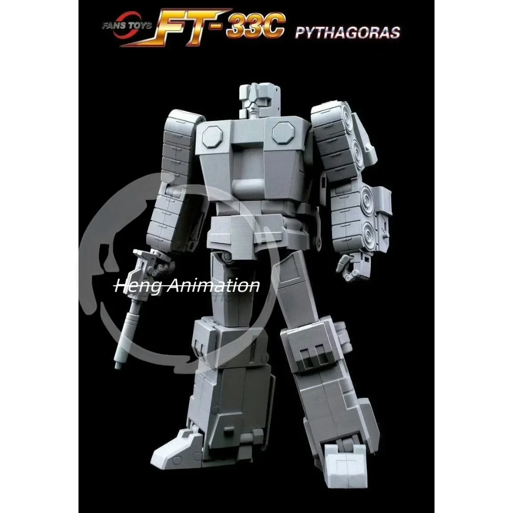 Preventa Fanstoys juguetes transformadores FT33C máquina perforadora cálculo King combinación avión figura de acción modelo figura