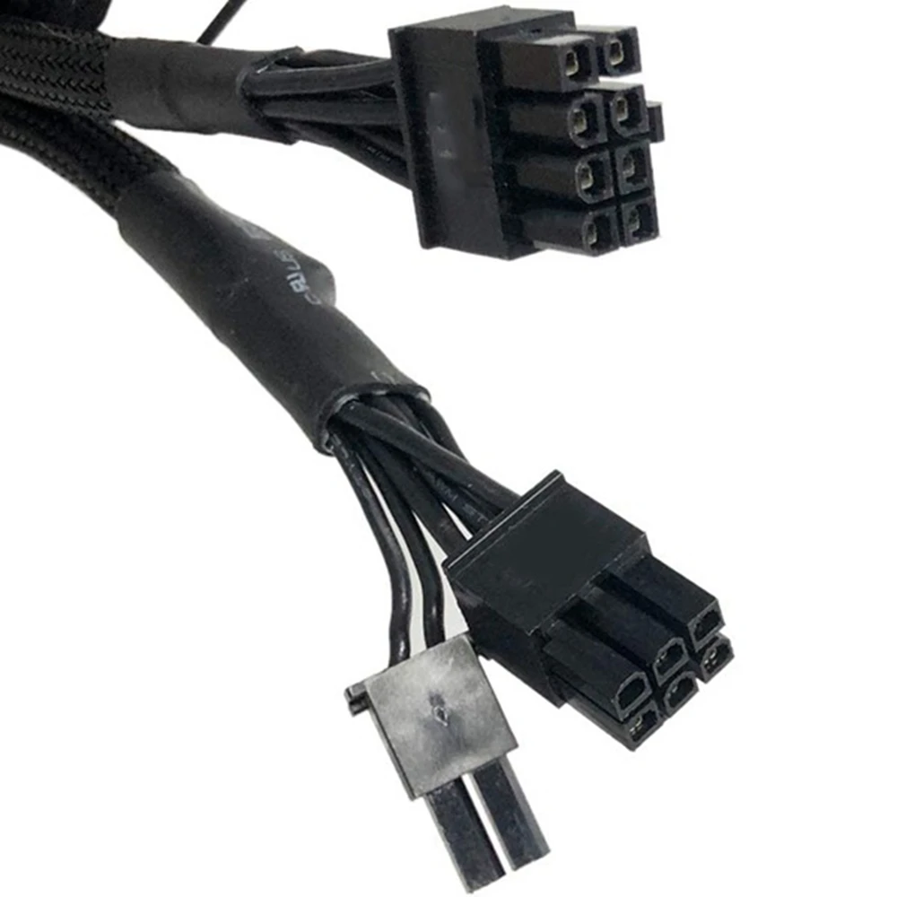 HFES Paquete de 2 cables de alimentación flexibles de 8 pines a 8 pines (6+2) PCIE VGA para EVGA Supernova 650 750 850 1000 1600 2000 G2 G3 P2 T2 GS