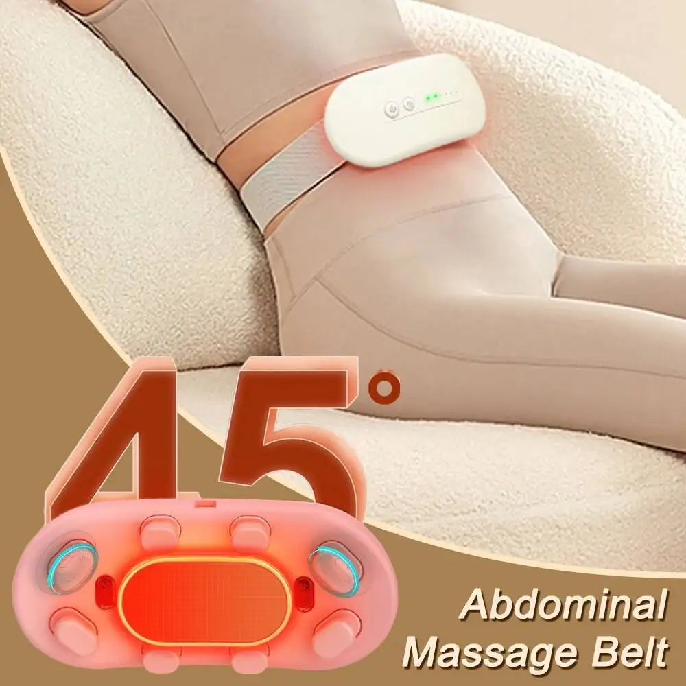 

Menstrual Pad Infrared Heating Waist Warm Palace Belt Electric Vibration Abdomen Massager Uterus Acupoints