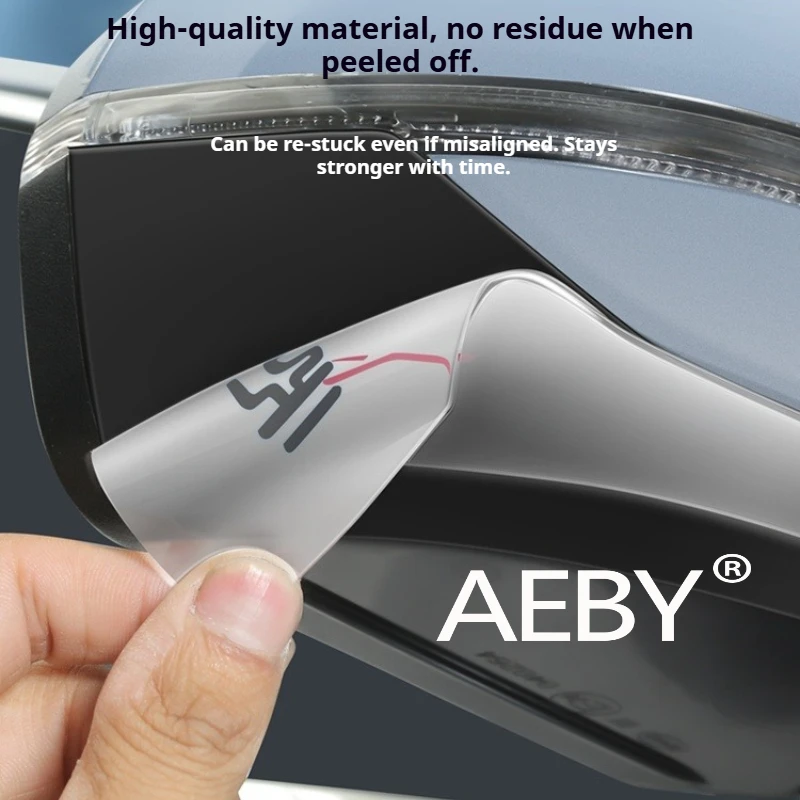 AEBY для BYD Atto 3 Smart Driving Edition 2022-2025, комплект защиты зеркал заднего вида, защита бокового зеркала автомобиля, защита от царапин