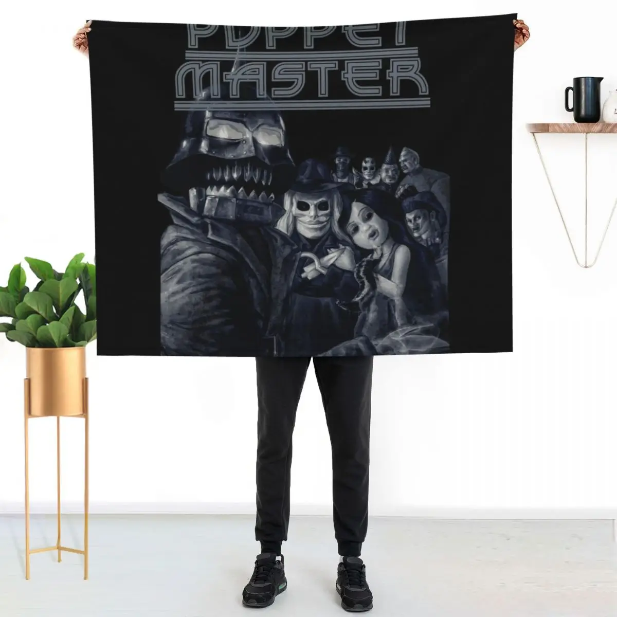 Puppet Master Throw Blanket Thermals For Travel Loose Soft Beds Summer Beddings Decoratives christmas decoration Blankets