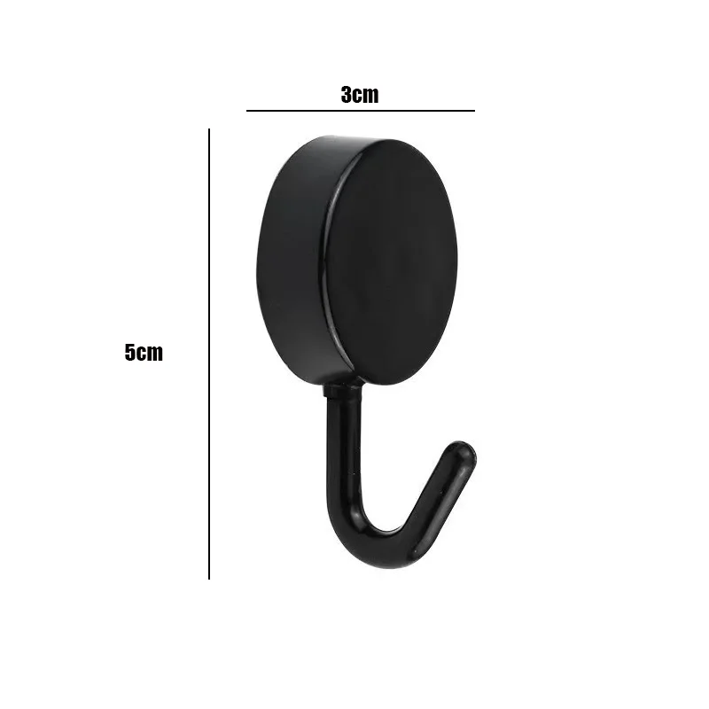 Creative Adhesive Hook With No Trace And Strong Hook, Cute Wall Hook, Kitchen, Bathroom, No Punching Macaron Clothes Hook