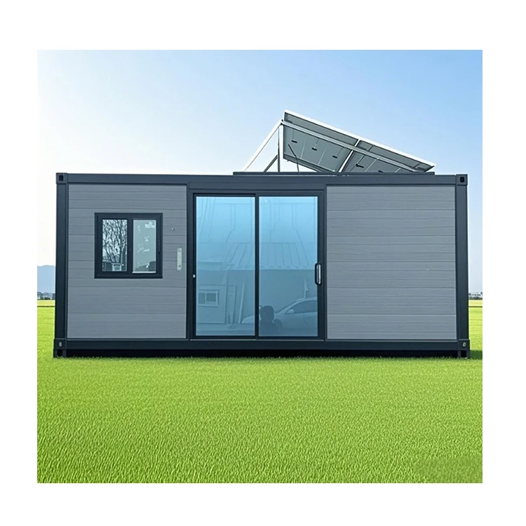 

Quality Assurance, Expandable 20ft 40ft Container House, Expandable Mobile Folding House, Customizable Solar Panels