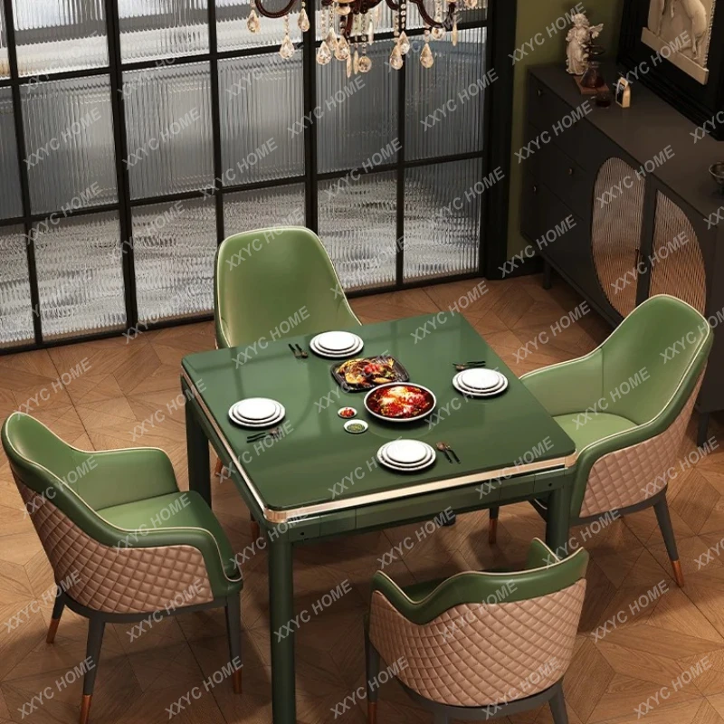 

Creative Automatic Shuffling Mahjong Table -Style Minimalist Electric Dining Table Creative Home Furniture