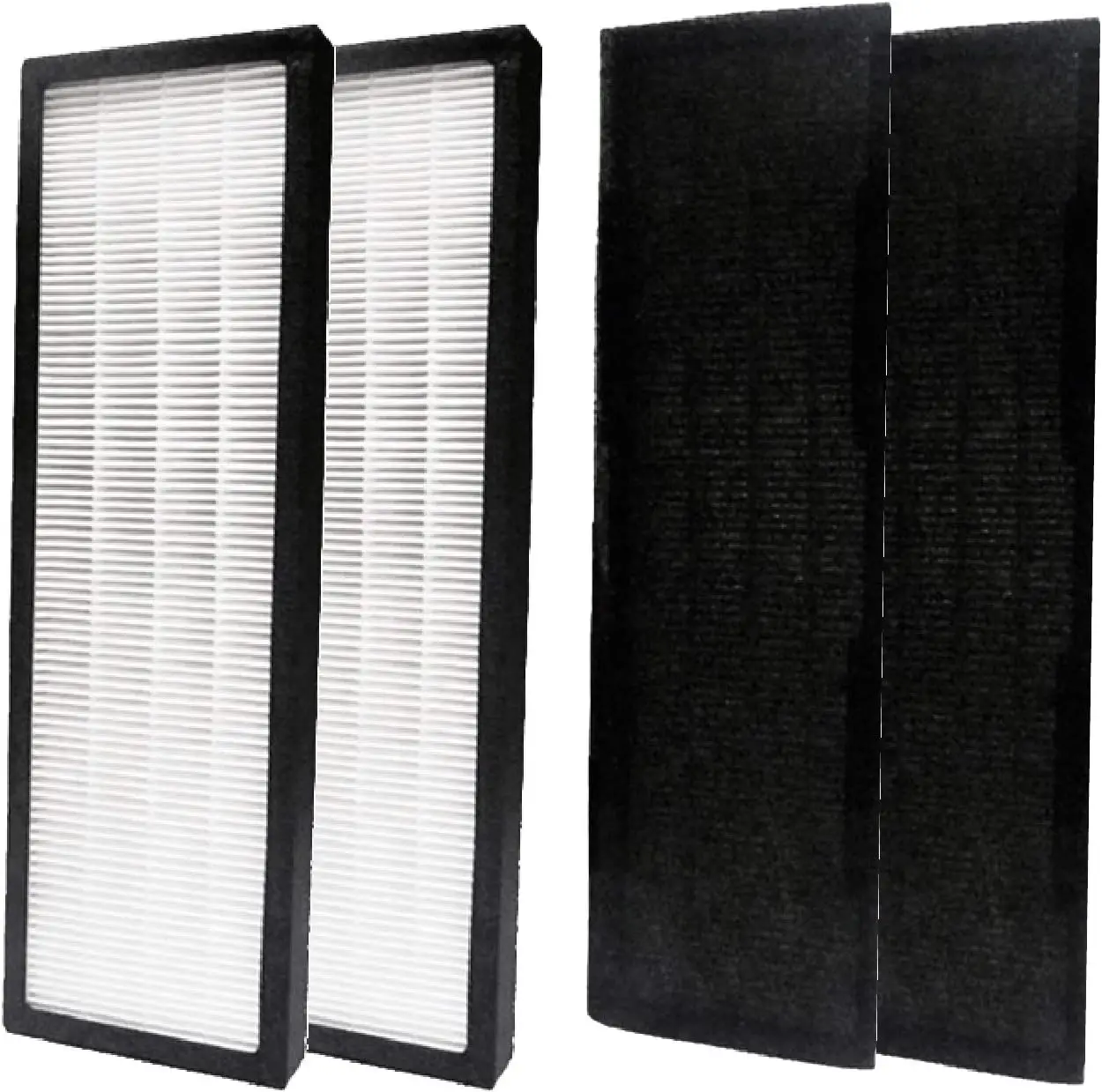 FLT4825 HEPA Replacement Filter B Compatible with AC4825 AC4300 AC4800 AC4900 AC4850, 3 True HEPA Filters &2 Activated Carbon