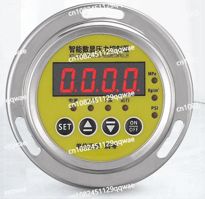 Y60 Axial Digital Display Pressure Switch Controller, Intelligent Digital Electric Contact, Pressure Gauge