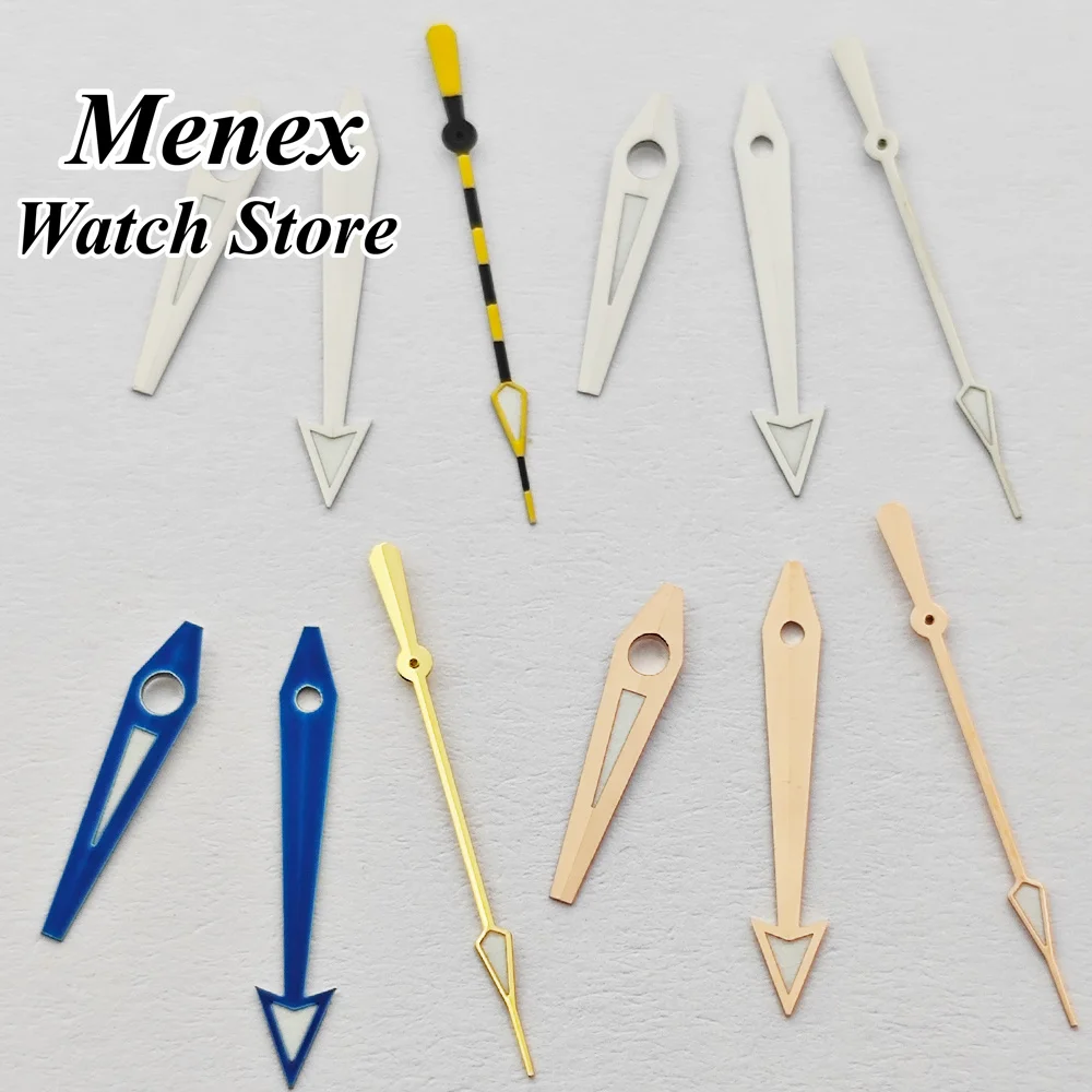 

Серебристо-синие стрелки для часов NH35 (9,5x14x15,5 мм) с зеленым люминесцентным покрытием, подходят для механизмов NH35, NH36, Miyota 8215-DG. Аксессуары для часов.