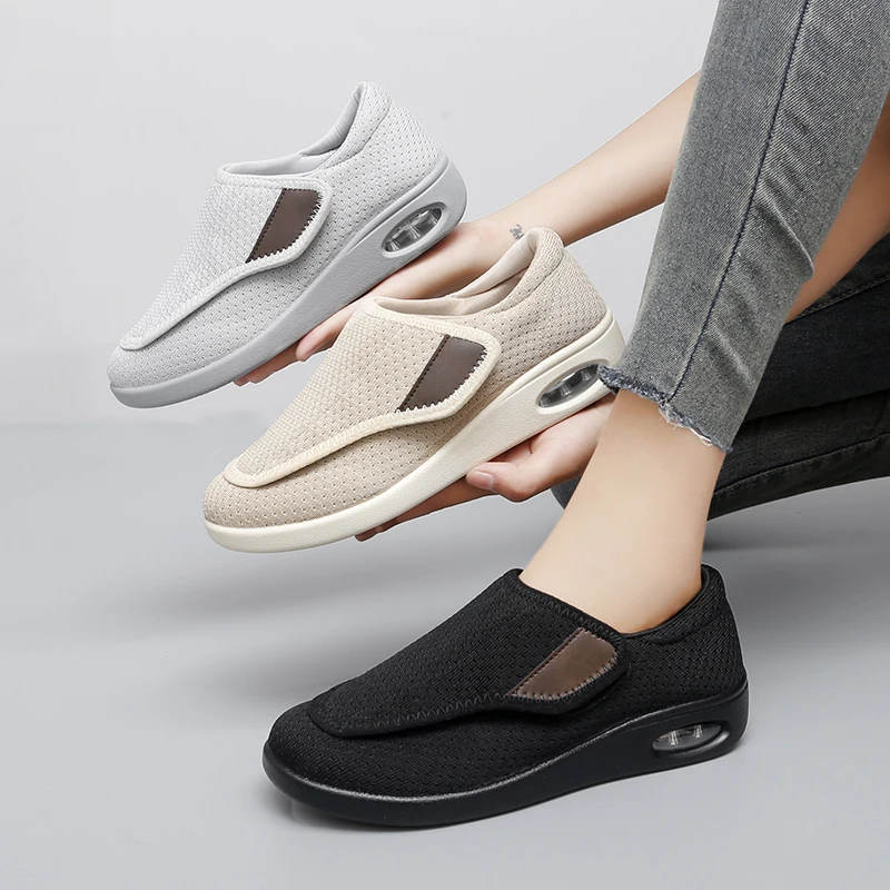 2026 Unisex Lightweight And Fashionable Walking Shoes Men'S And Women'S Wide Version Soft Breathable Non Slip Sports Shoes