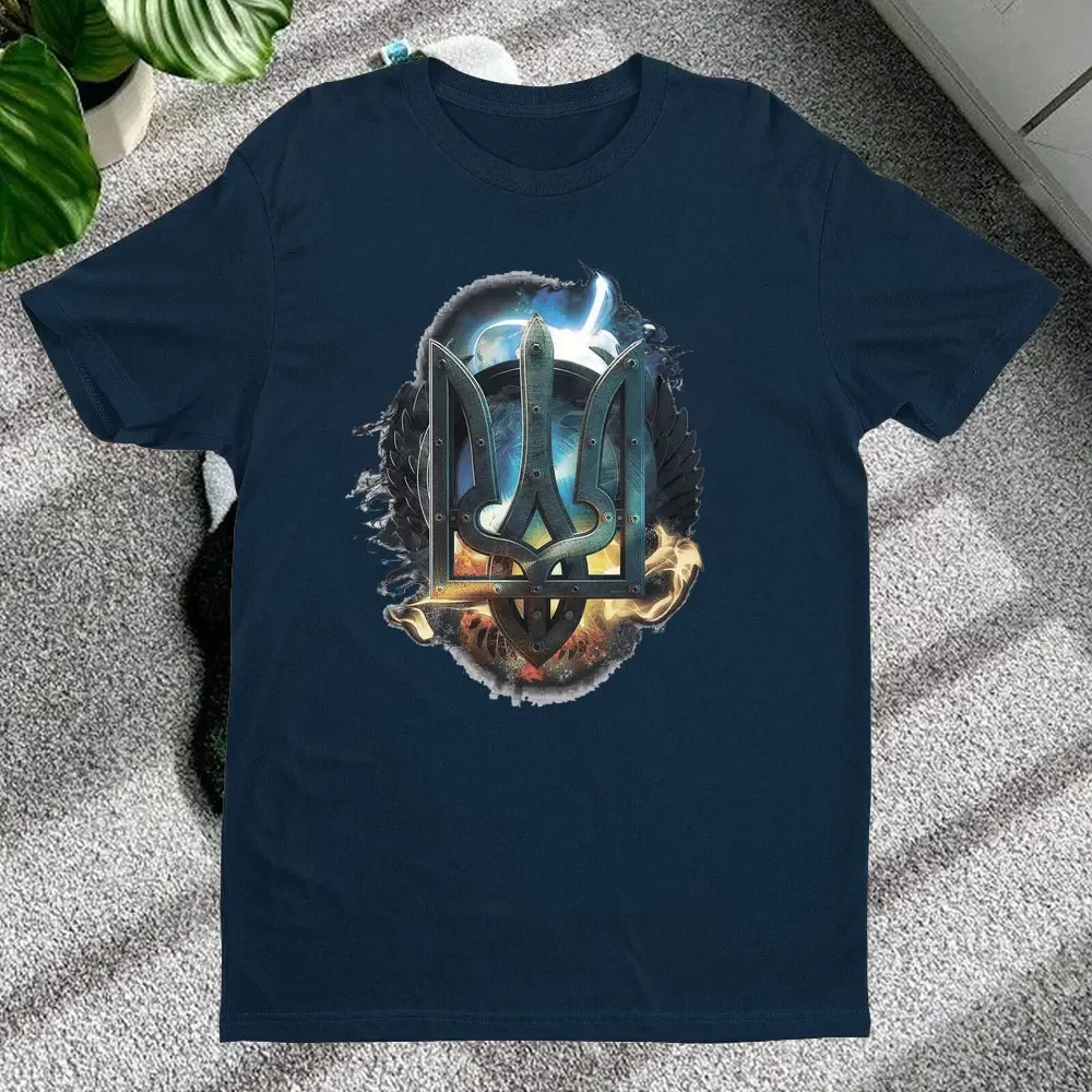 

Футболка с принтом, хлопковая украинская щит, Украина, патриотическая, нет войны для мужчин и женщин, летняя модная хлопковая футболка унисекс с короткими рукавами