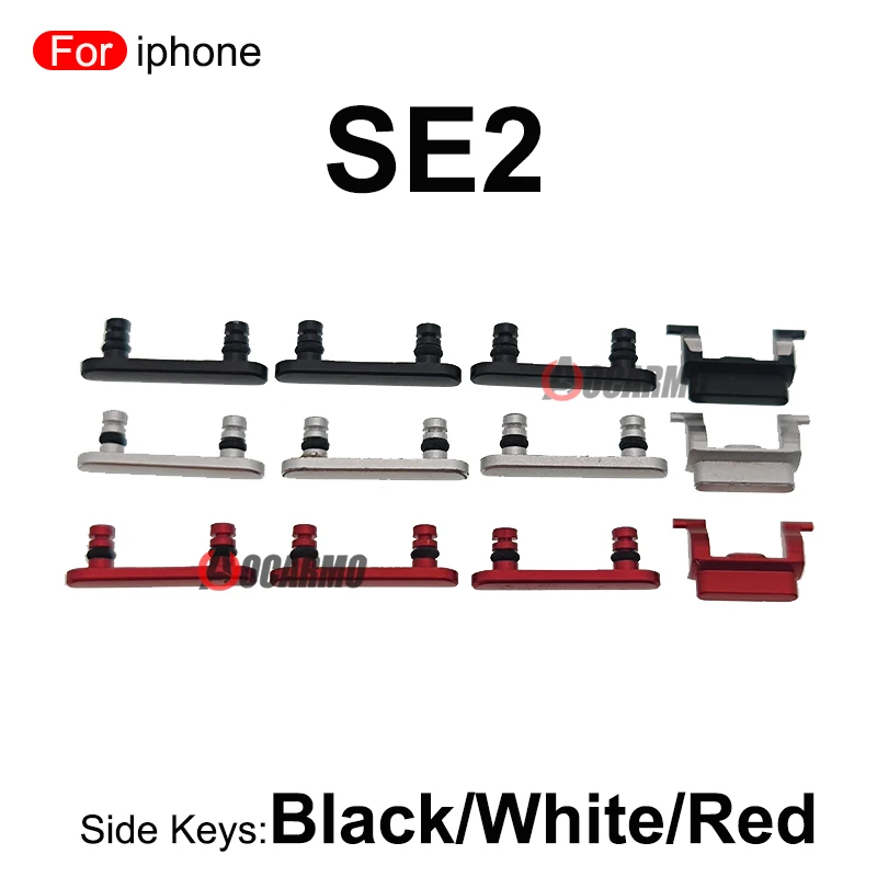 For iPhone SE 2nd Generation SE2 Power on off  Volume Camera Button Side keys