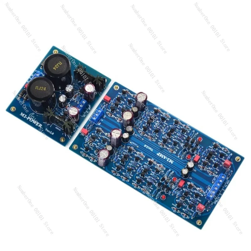 M2-AMP Audiophile HiFi Preamplifier Finished Board Fully Discrete SC-752 Circuit Front Panel Name Brand Machine