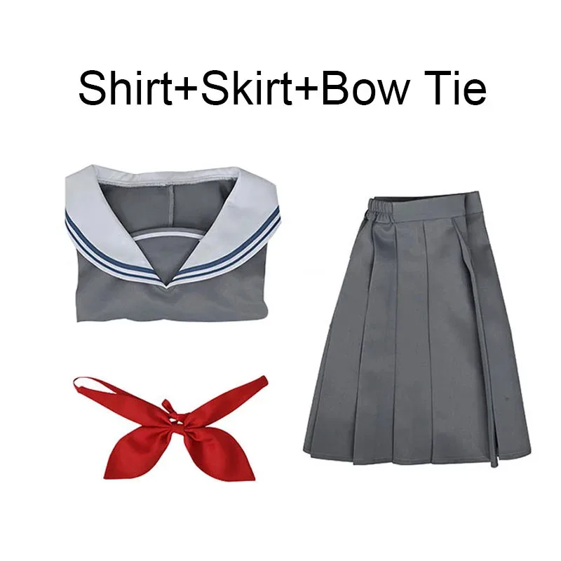 Aa69Project Sekai 다채로운 무대 쇼 의상 아즈사와 코하네 코스프레 JK 호시노 이치카 선원 유니폼 소녀 가발 액세서리