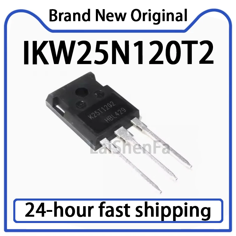 1PCS IKW25N120T2 Direct Insertion TO-247 Induction Cooker Frequency Converter Power Tube IGBT Tube Original Stock