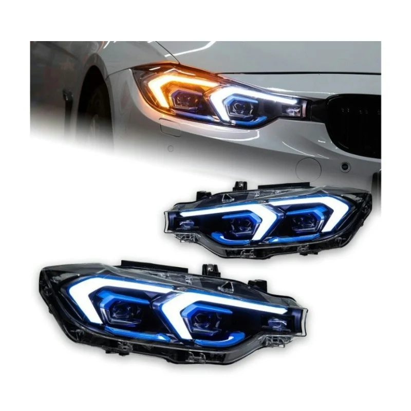 

F30 Upgrade Headlight for 3 Series 318i 320i 325i 328i 330i 335i F35 2012-2019 LED Projector Front Lamp DRL Dynamic Modified