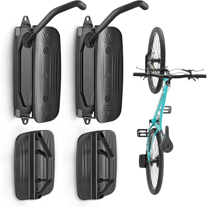 Swivel Bike Wall Mount, Bike Hangers for Garage, Wall Mount Bike Rack, Space Saving Wall  Rack, Vertical Rack Holds up