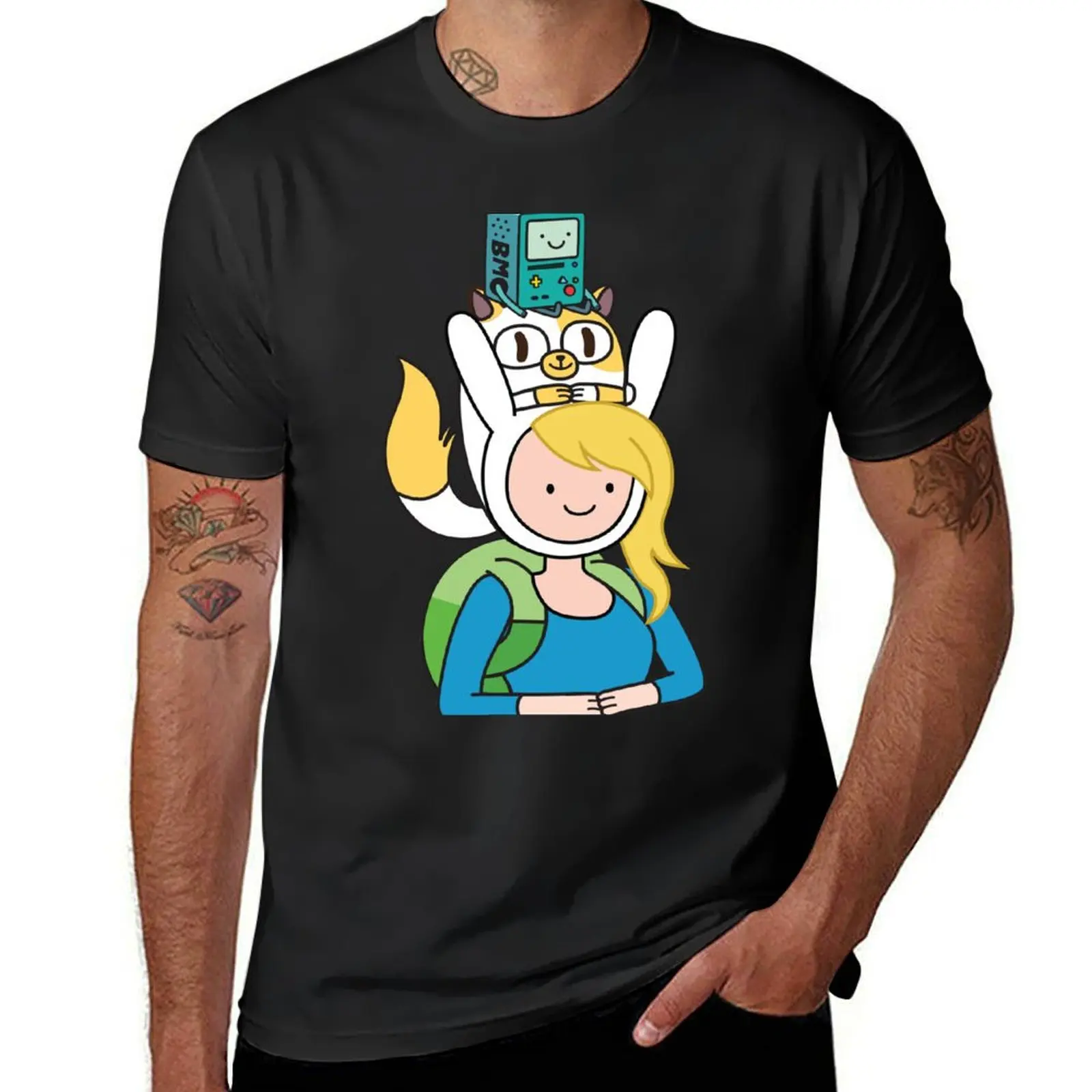 Fionna Cake BMO T-Shirt vintage shirts graphic tees summer top fitted t shirts for men