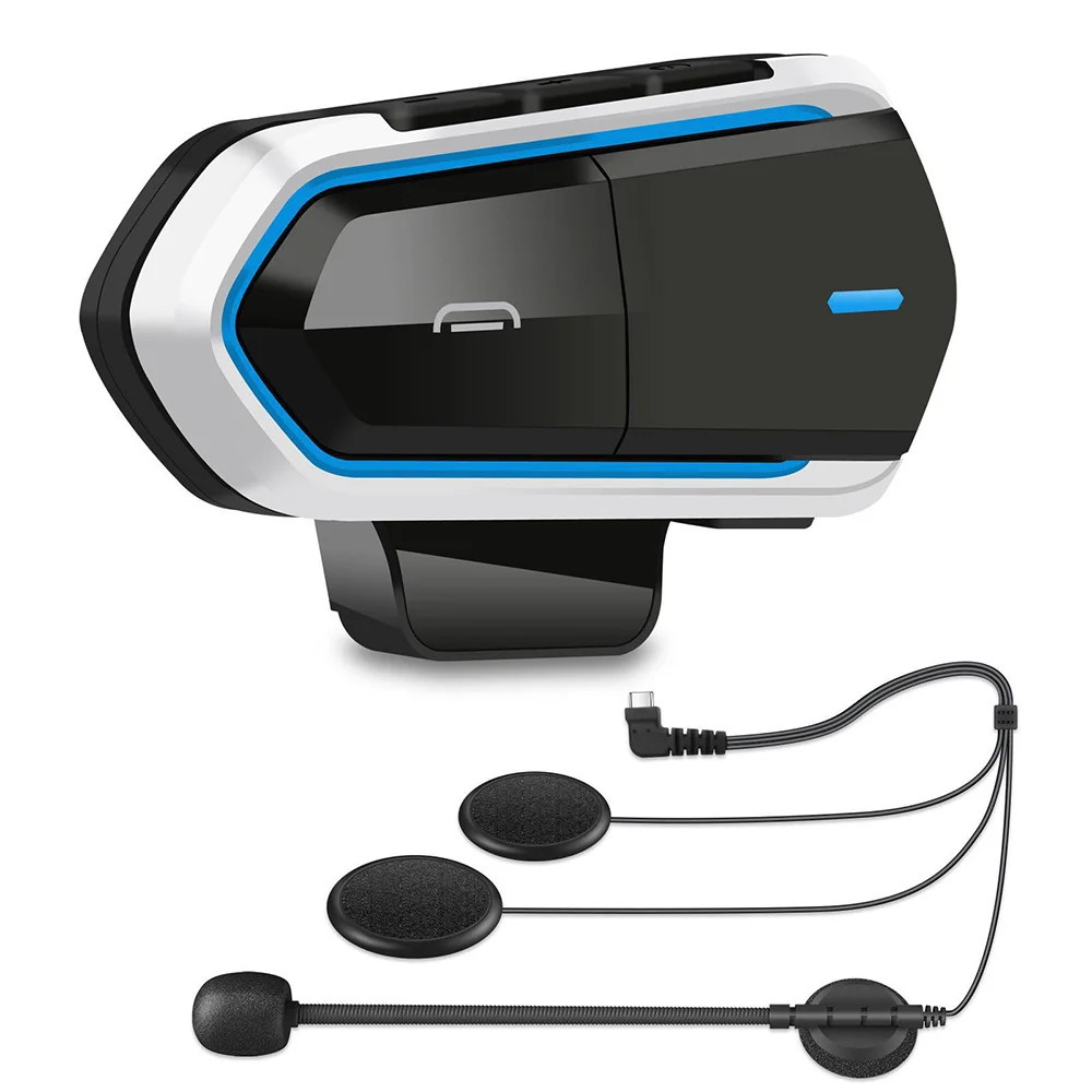 

Waterproof Wireless Long Standby Helmet Headset Hands Free Easy Operation Motorcycle Helmet Earphone Energy Saving Music Hot