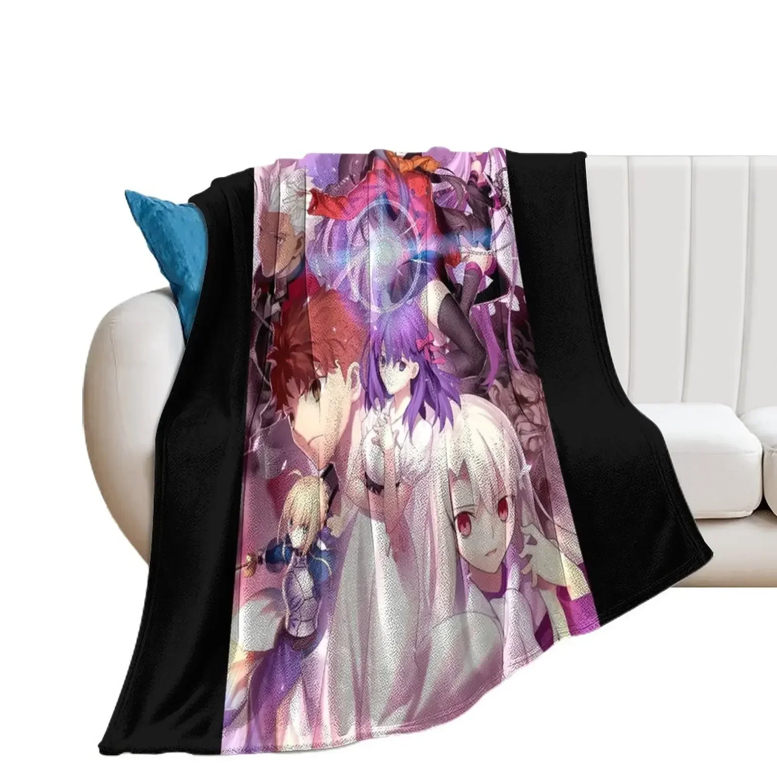 Fate / Stay Night Throw Blanket Luxury Throw Bed linens Extra Large Throw Blankets