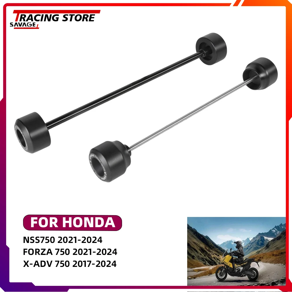 

Motorcycle Wheel Axle Spindle Swingarm Slider Guard Crash Protector For Honda NSS750 For FORZA 750 X-ADV 750 XADV750 XADV 2024