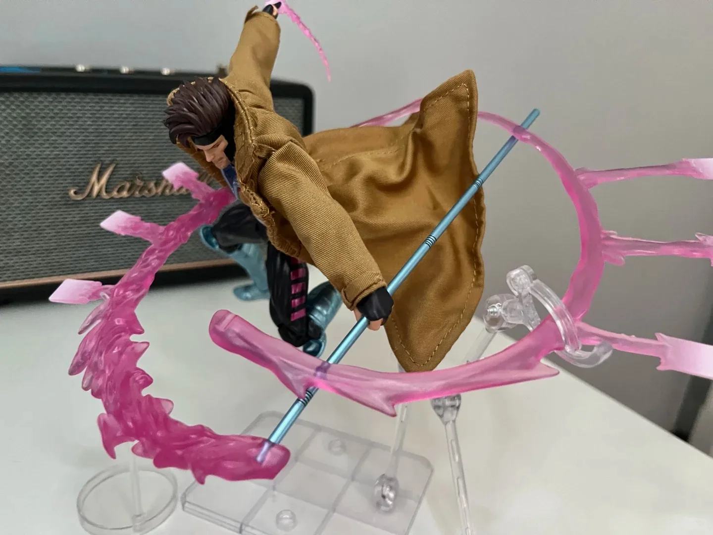 In stock Ct Toys Gambit Figure Mafex 131 X-Men Wolverine SHF Anime Action Figure Statue Collection Model  Gifts Kids Toys view 3