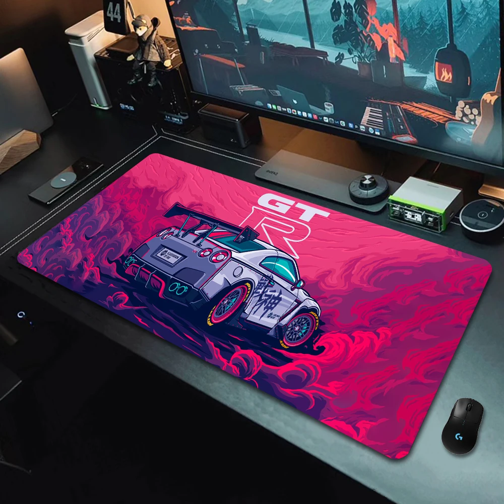 Super Coupe Illustratio MINI Mouse Pad Non-slip Keyboard Mat Sports Car Custom Computer Deskmats Gamer Cabinet Carpet Mousepads