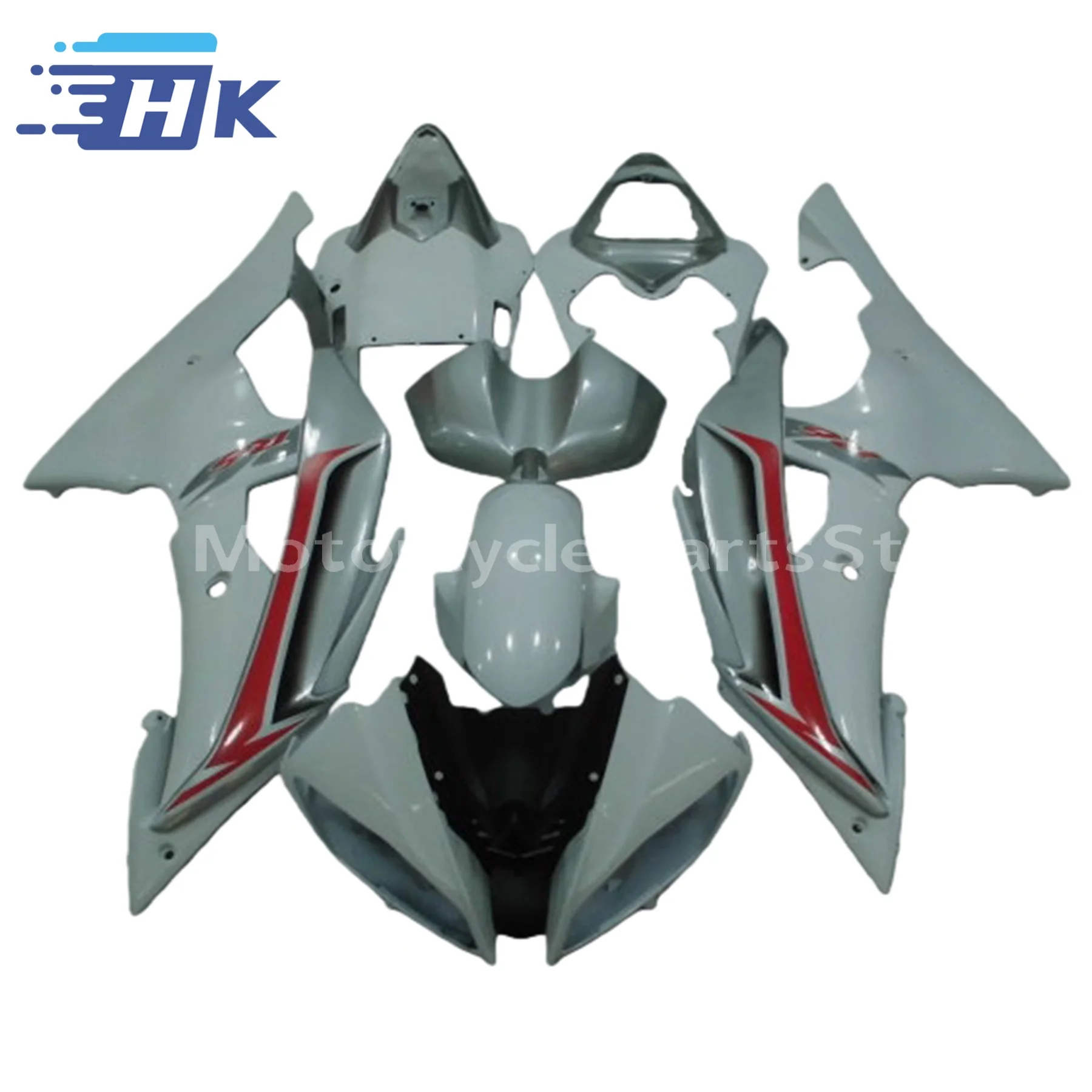 

Для YAMAHA YZF R6 08 09 10 11 12 13 14 15 16 Аксессуары для мотоциклов Обтекатели YZFR6 2008-2016 Комплект обтекателей из АБС-пластика