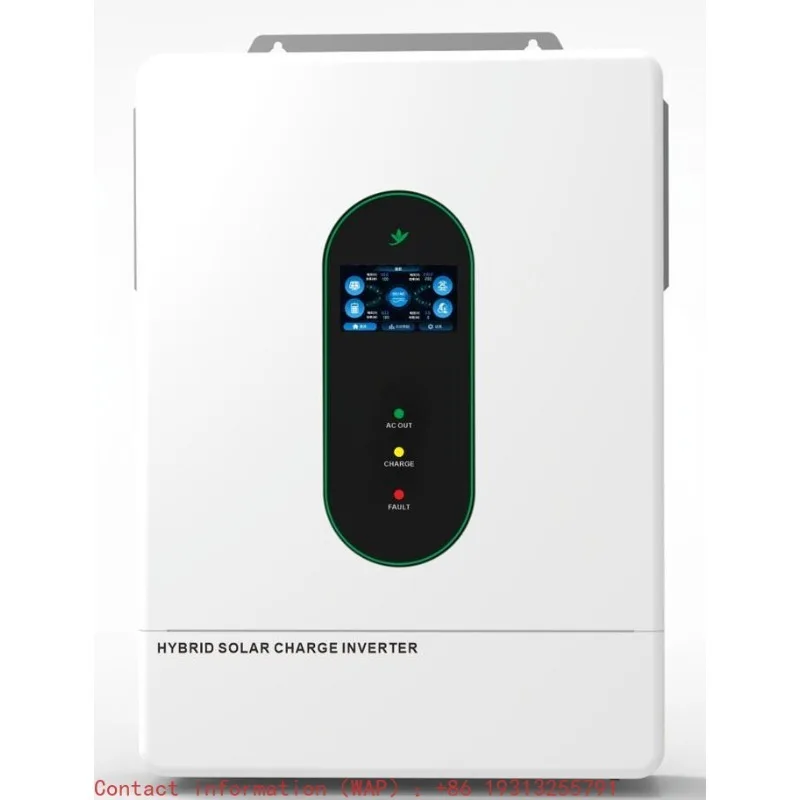 6.2kW Single-Phase Hybrid Grid-Tie String Inverter (EU Version) 240V Complete Unit Parallel Operation Solar Home Inverter Set