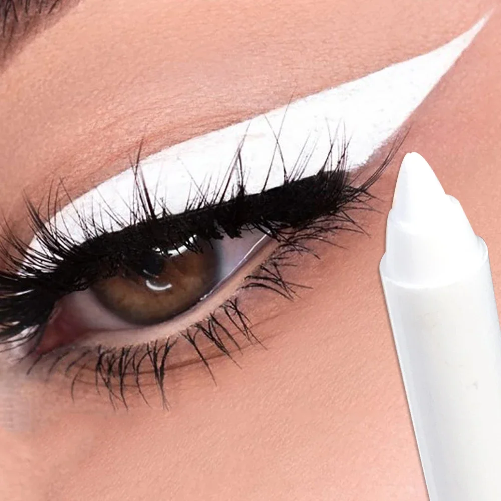 Kleurrijke Eyeliner Gel Pen Waterdicht Transpiratie Niet-vlekkende Oogschaduw Potlood Langdurige Parelachtige Ogen Lippenstiften Make-up voor Beginnende