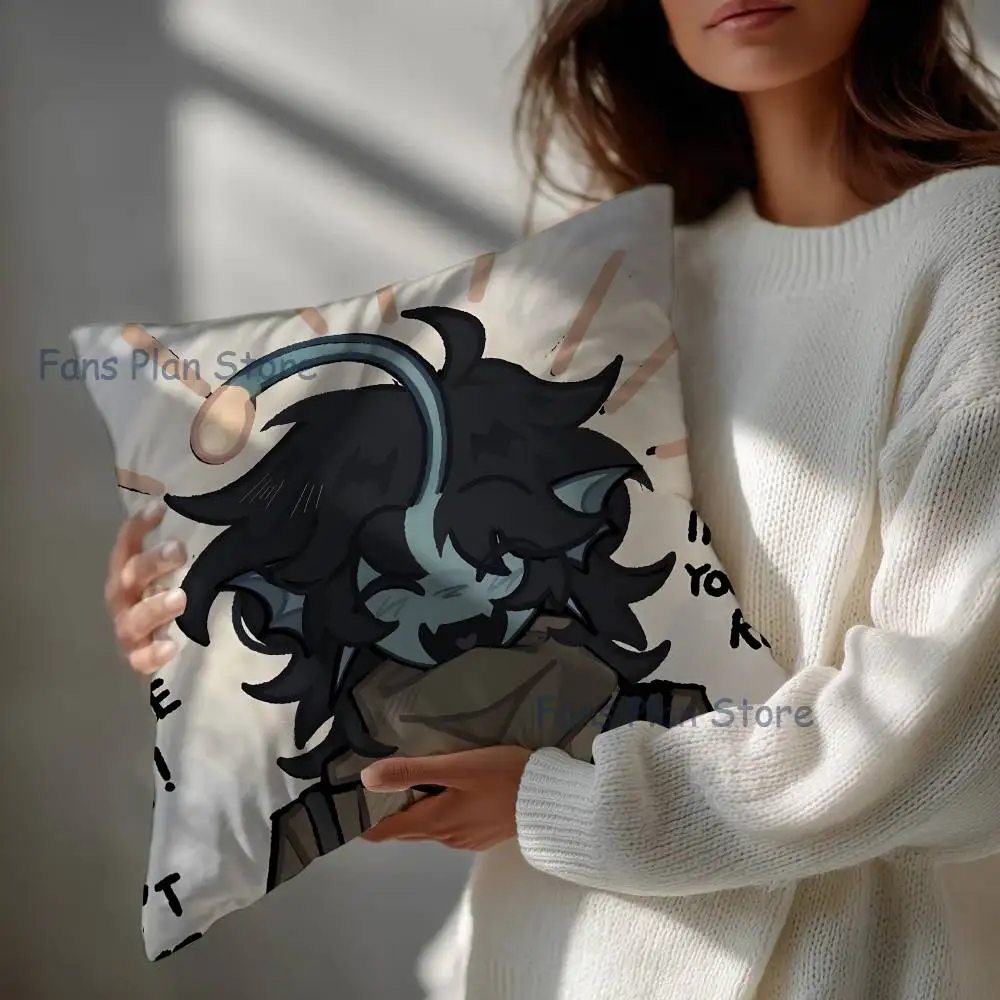 Sebastian P-Pressure Anime Celebrity Merchandise All-Match Printed Pillow Case Sofa Car Office Room Decoration Protector