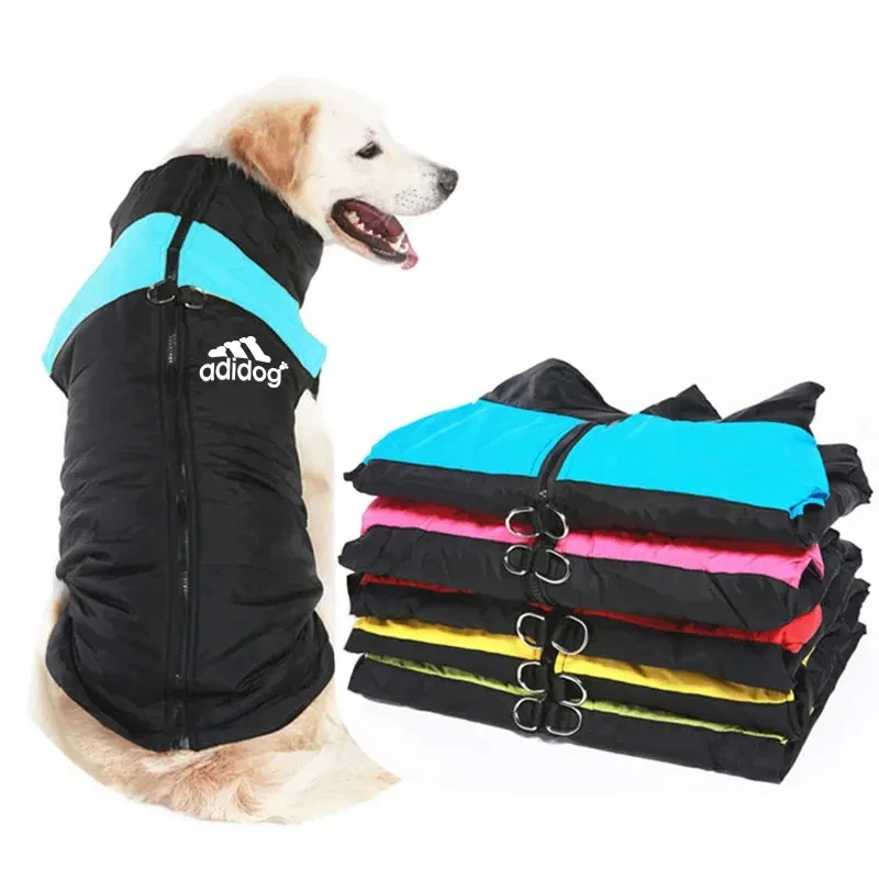 

Waterproof dog Clothing Pet Coat Winter thermal vest Thickened zipper jacket Dog clothing for small to medium sized dogs