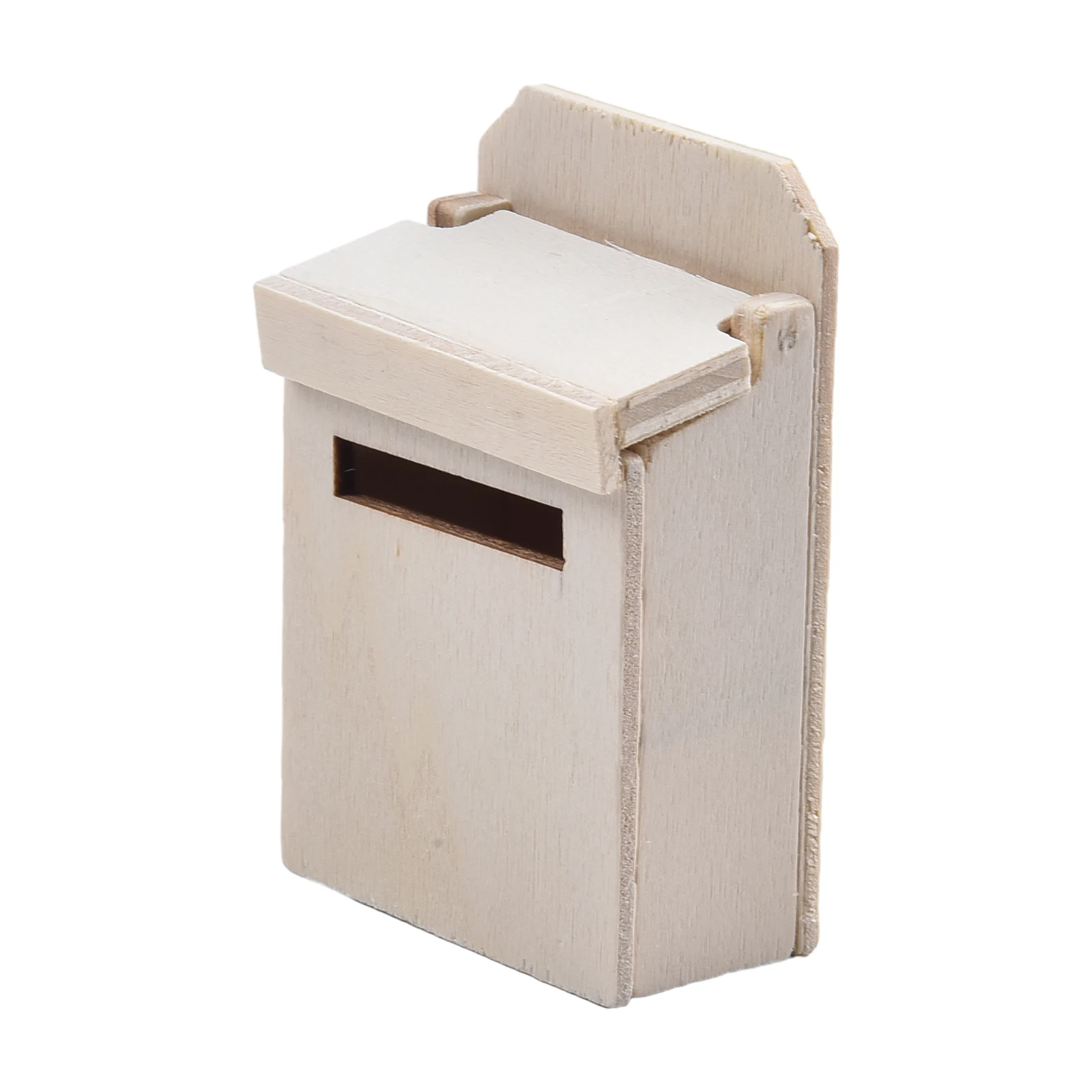 Dioramas Miniature Settings Mini Mail Box House Mini Mailbox Model Interactive Flip Design Compact Size DIY Projects