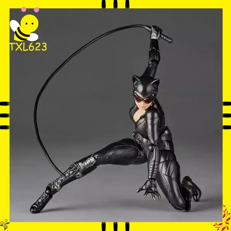 15Cm Dc Superhero Series Cat-Girl Doll Hand-Made Sexy Tight…