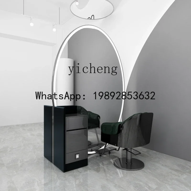 H3  hair salon floor mirror hair salon floor mirror makeup perm and dyeing barber shop mirror