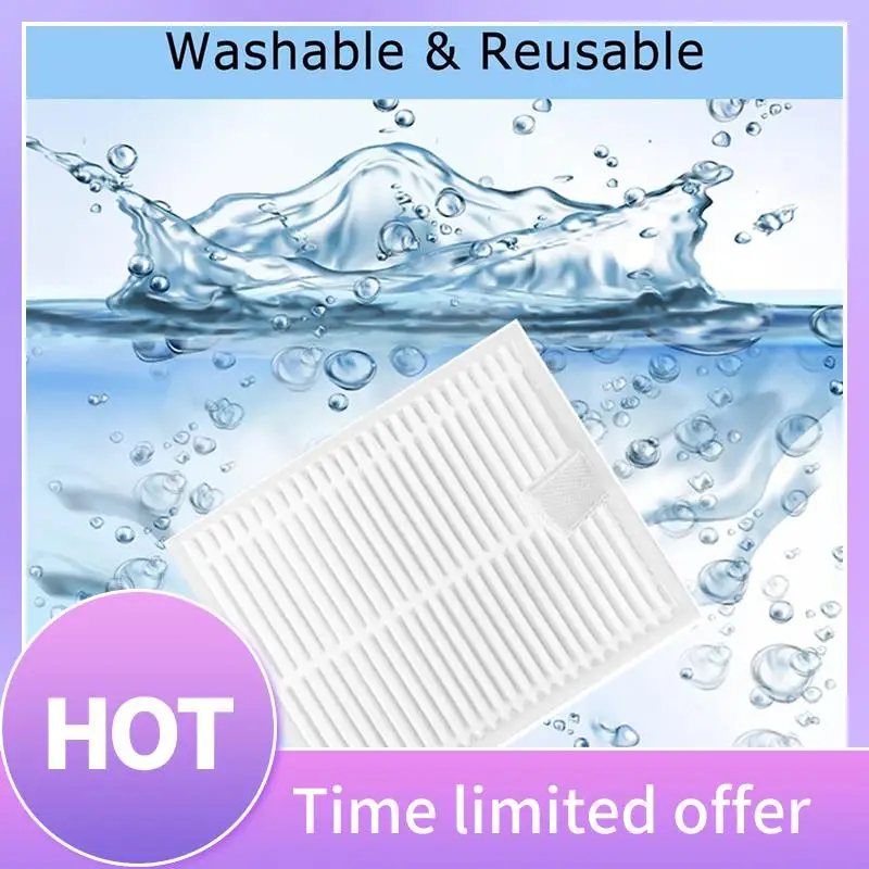 

A11R 12 Pcs Cleaner Filter For Lubluelu L20 / Honiture V8 Pro / Conga 7490 Ultimate X-Treme Genesis Sweeping Robot Accessories