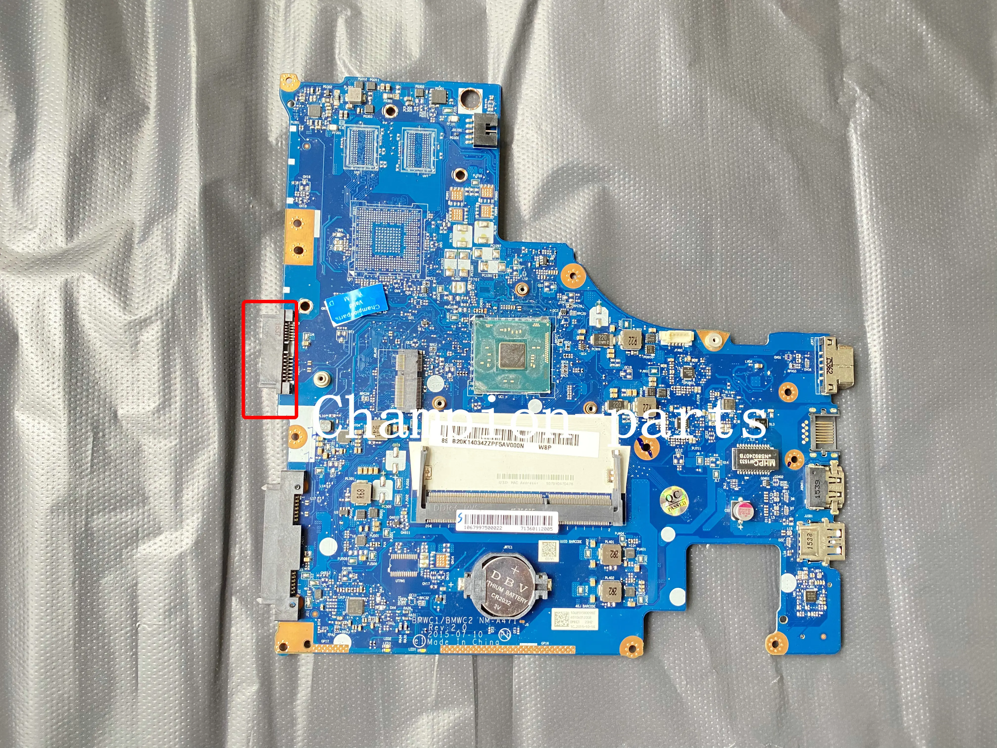 MLLSE BRAND NEW BMWC1/BMWC2 NM-A471 LAPTOP MOTHERBOARD FOR LENOVO 300-14IBR ONBOARD CPU N3060 FAST SHIPPING