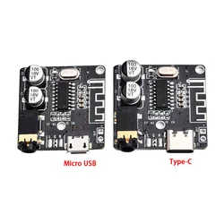 VHM-314 Bluetooth Audio Receiver Board Bluetooth 5.0 MP3 Lossless Decoder Board Wireless Stereo Music Module Type-C/Micro USB