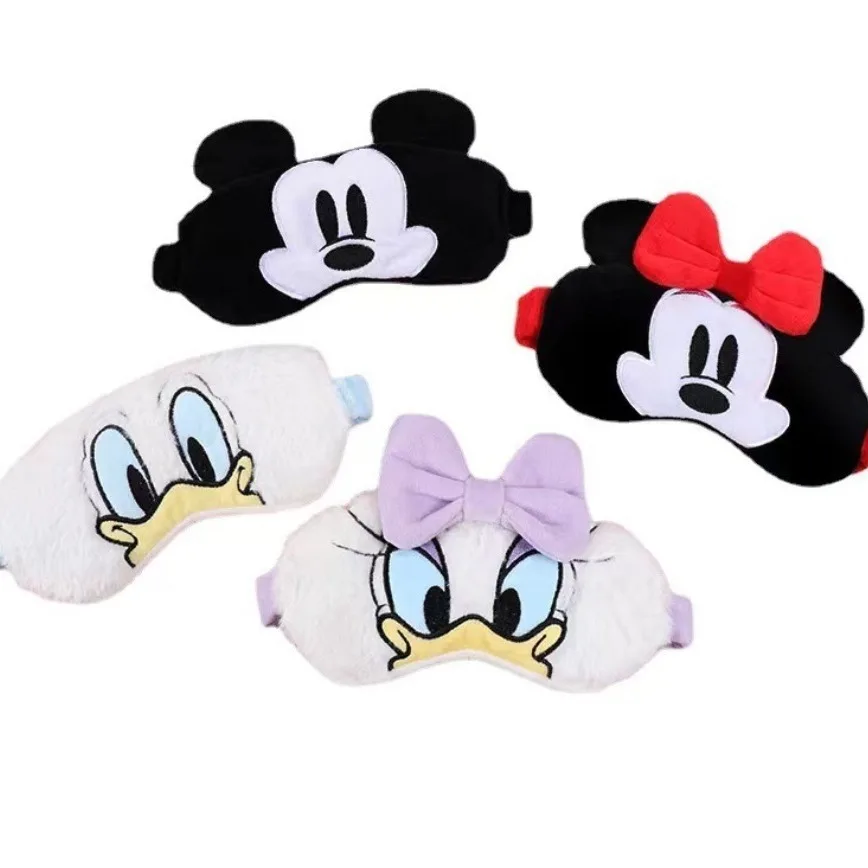 Disney cute classic soft and cute girl heart nap eye mask cartoon plush eye mask