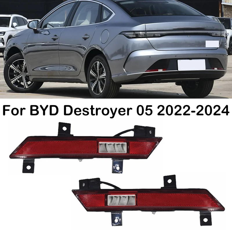 

For BYD Destroyer 05 2022-2024 LED Car Rear Bumper Light Brake Lamp Rear Fog Light Brake Light Rear Reflector Reversing Light