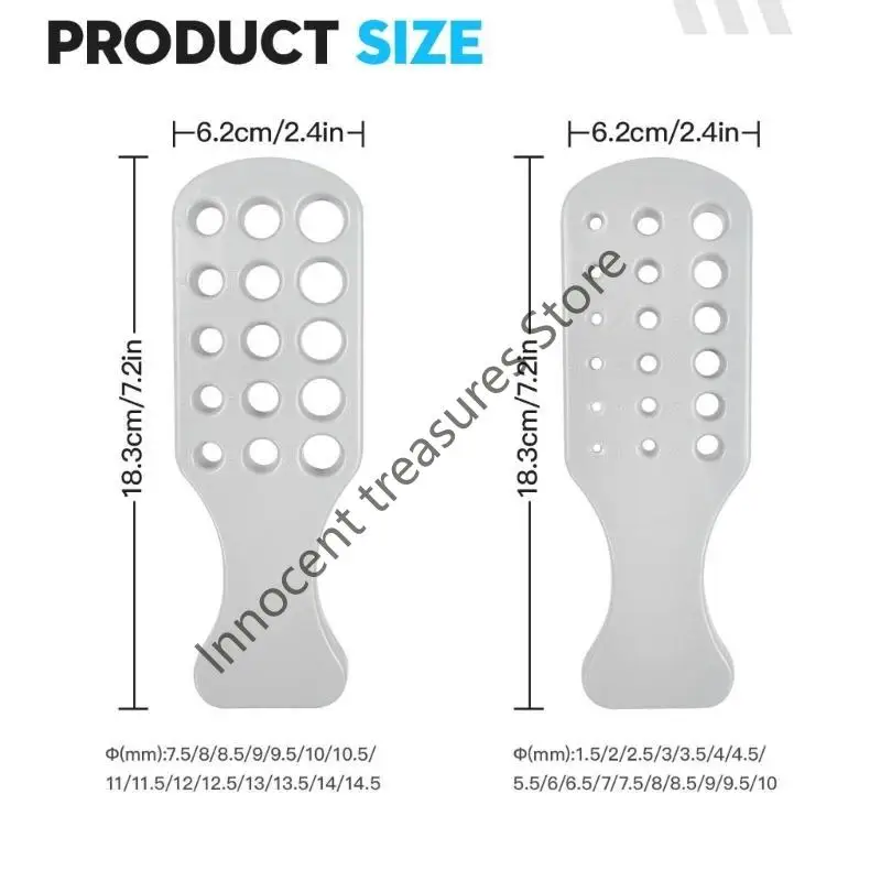 3xua 2pcs/setプラスチックワイヤードロープラテメタルメッシュドロープレートジュエリーツールブレスレットネックレスジュエリーを作るために使用