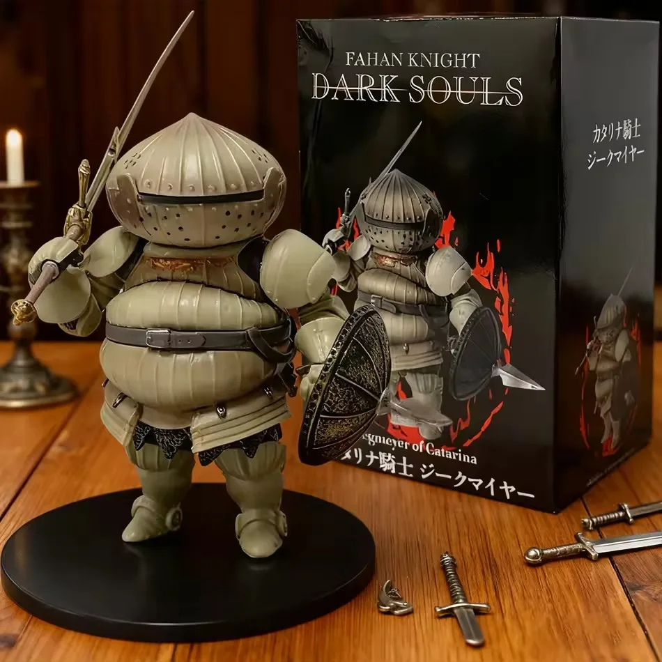 Figura de Siegmeyer Of Catarina Dark Souls Catalina Knight Siegmeyer, juego de dibujos animados, versión Q, modelo de decoración, regalos de cumpleaños
