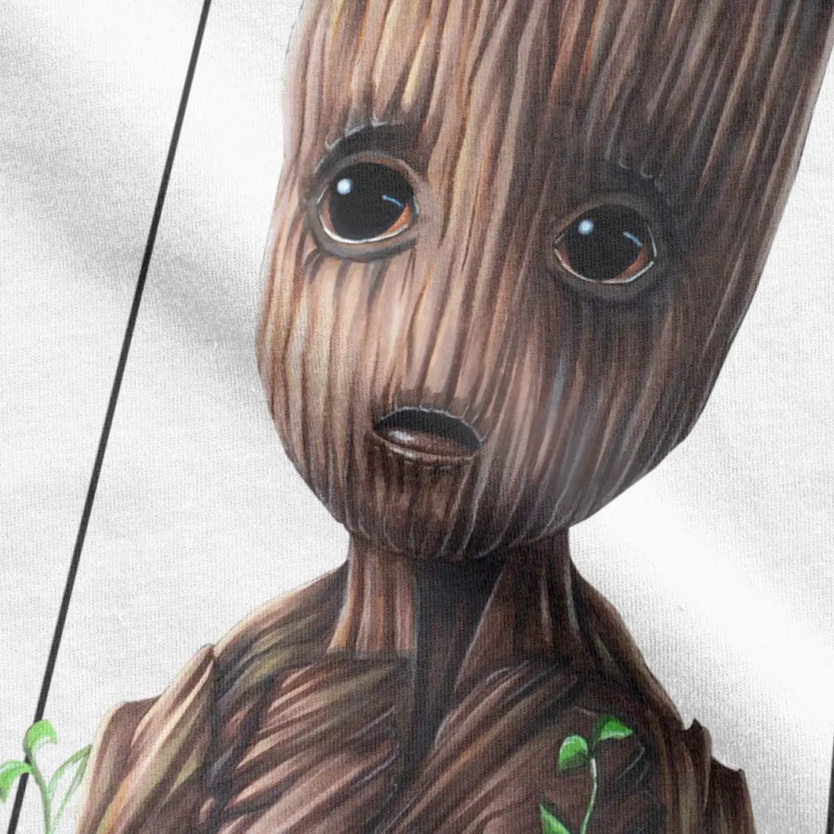 Amazing Disney Marvel I Am Groot 3D T-Shirts for Men Round Collar Pure Cotton T Shirts Short Sleeve Tees New Arrival Tops image 4