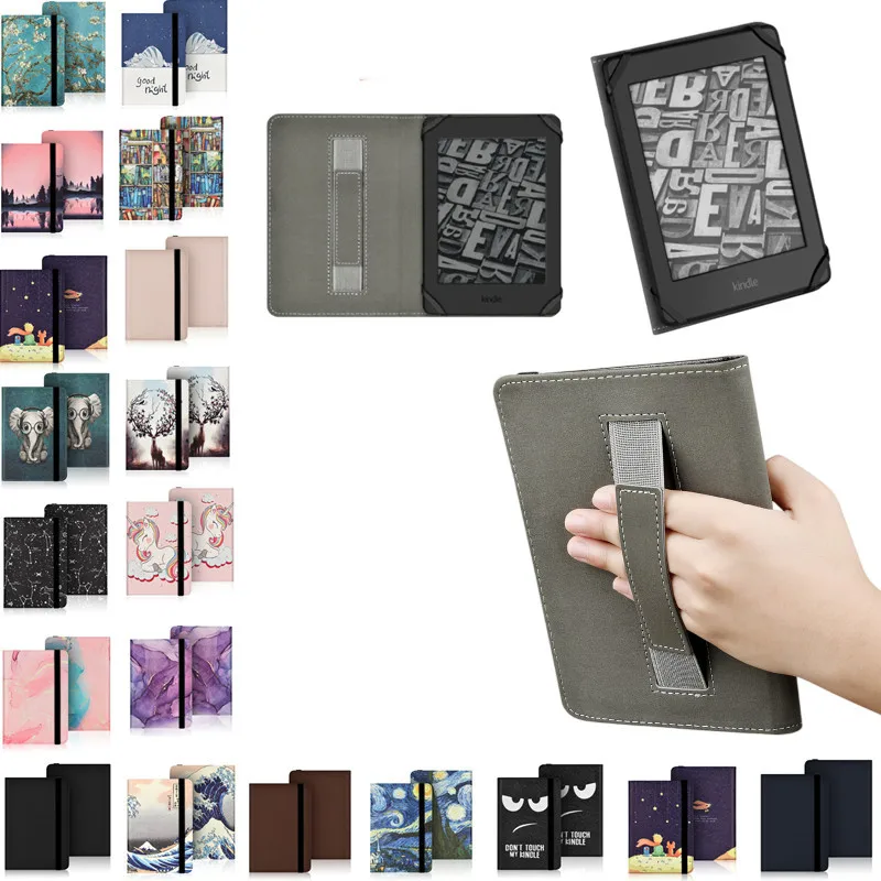 Universal Ebook Case for Dexp L2 Moon Ebook S1 Symbol Onyx Boox Poke 4 Lite Poke 2 3 4 4S 6 Inch EReader HandStrap Cover Cases