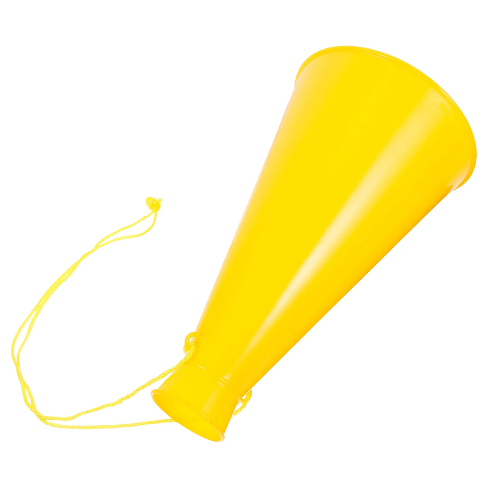 

Cheering Horn Party Favor Chargeable Plastic Megaphone Yellow Toy Trumpet Game Horns Football
