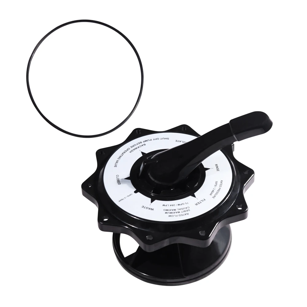 Sand Filter Top Mount Kit SPX0715BA3 Valve Cover For Swimming Pool System ABS Plastic Construction High Pressure Resistance