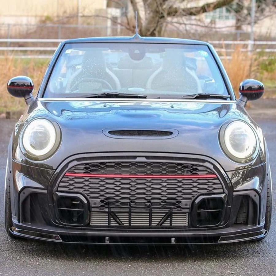 

For F56 LCI 2 Bumper Chin Auto Parts Body Kit Carbon Fiber Front Lip